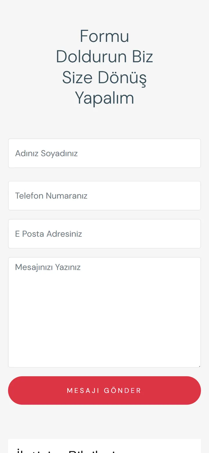 Mobile call-back form
